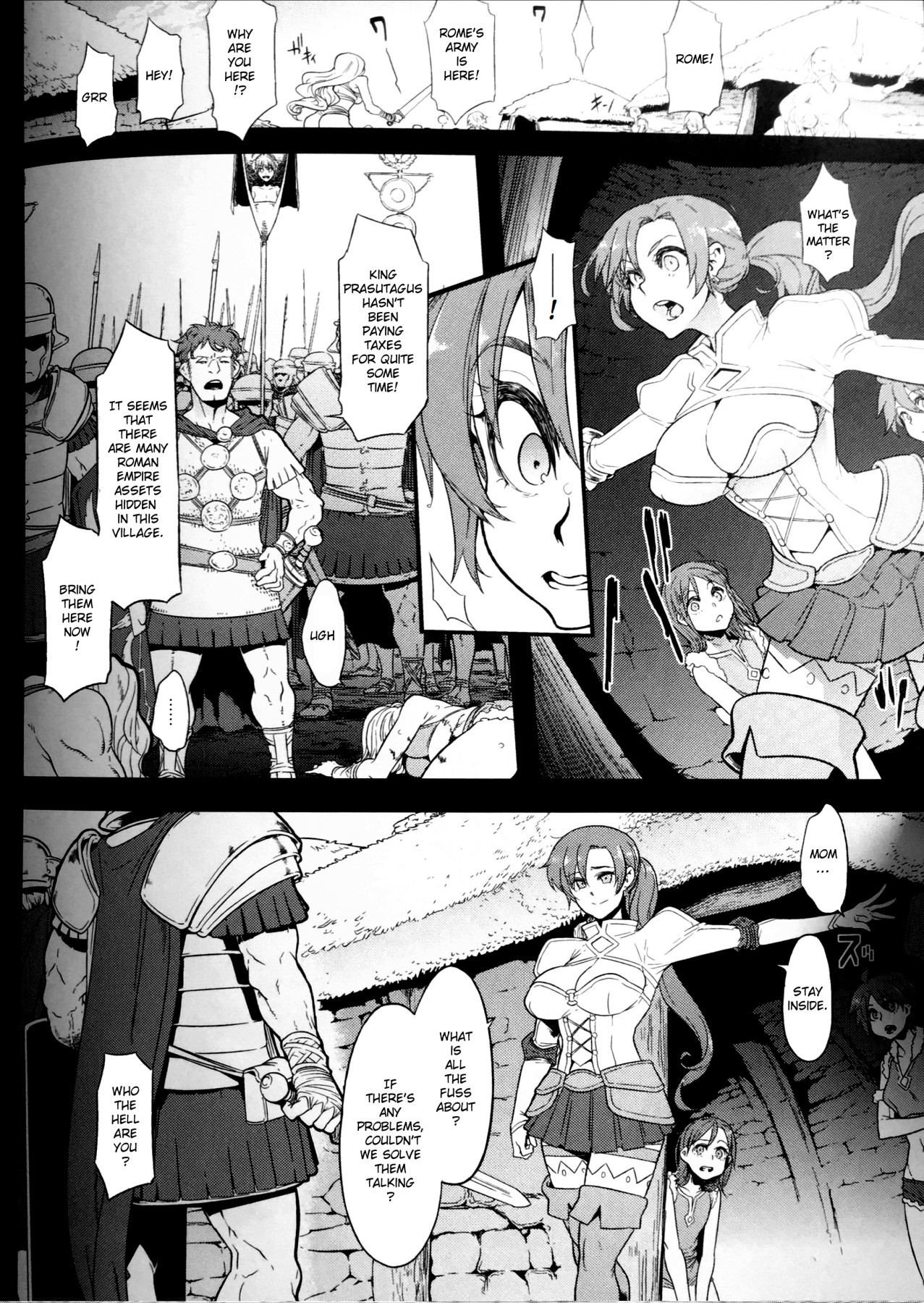 Hentai Manga Comic-BOUDICA -The Queen Who Promises Victory--Read-5